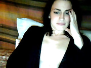 Blonde with a big ass is shown