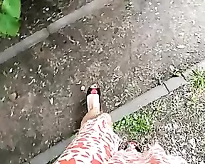 Blonde Inna POV blowjob