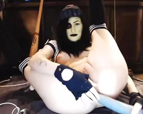 Two sluts get naked for a well endowed man