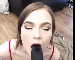 Gagging like a pornstar
