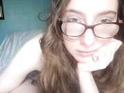 Sweet blonde gets naked with her lover on cam