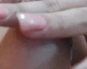 Hard white dick for her throat