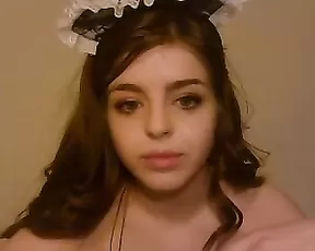 Cutie is on top of her man