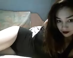 A home made video of a blonde