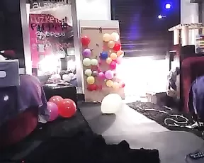 So pretty puertorrican brunette girlfriend show her ass then fuck by his dude