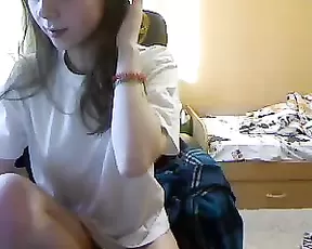 My bonny is bouncing her nice body on my cock