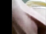 tiny asian films herself for her BF.