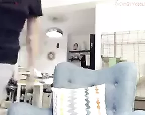 Chick is giving a blow job