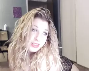 Silky haired babe sucking and titty-fucking