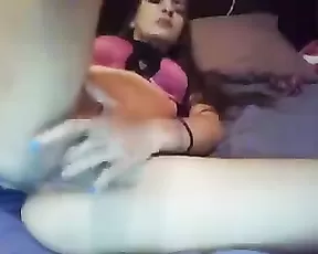 Tons of cum on her beautiful ass