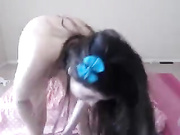 So pretty mexican brunette girlfriend make a hot sex fun with his dude,enjoy