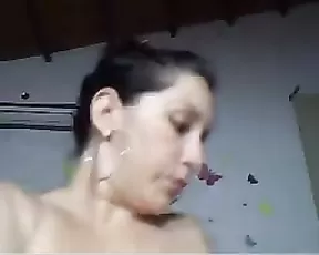 Hot blonde riding a horny stud
