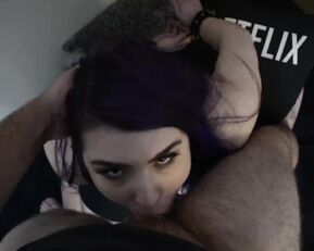 Emrie Submissive face fuck