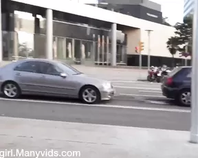 Littlesubgirl Fucking in Public & Naked in City