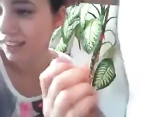 Skinny babe gets decent prick inside