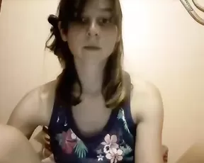 Babe uses her tits to make a cock hard
