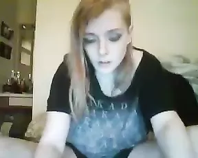 Busty MILF sucking it dry