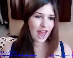 Sucking a hard penis and swallowing