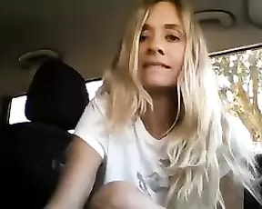 Adorable Brooke is filming herself