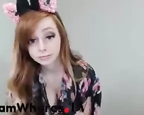 Small chick has her pussy licked