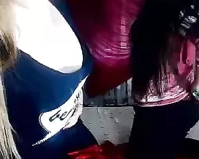 Babe gets all of her holes cock filled