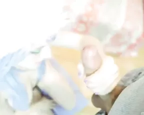 Striping off her clothes on video