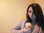 Two girls are in a threesome