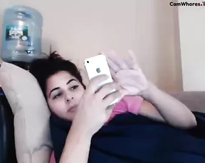 chatmebabe69 - pink top blue panties