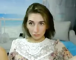Petite babe loves doggy