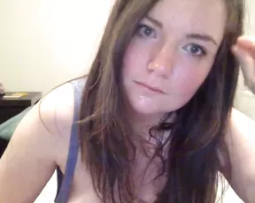 Sexy slut is sitting on a pecker