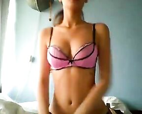 A slut with hot tits bathes