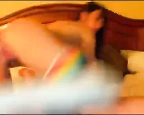 So pretty brunette wife suck cock follow husband orders when parents leave