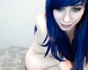 Eeeveee touching herself in webcam online show