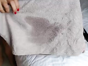 Mariah_Leonne dirty teen masturbation and cum in bed webcam show