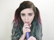 Ashe_Maree sexy teen suck dildo and fuck pussy in private premium video