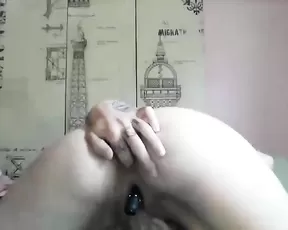 Gorgeous solo darling posing and teasing