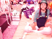 bigsquirtjeanb, strapon, strap-on, lesbian, cosplay, se