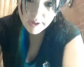 Great blowjob from my wife with huge natural boobs