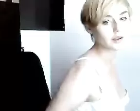 Shemale has a long dick for him