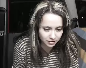 A blonde slut gets striped and fucked hard