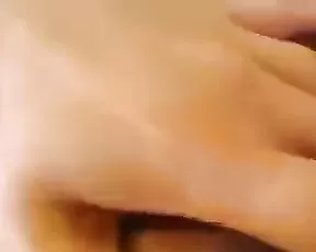 Teen having some hot solo fun