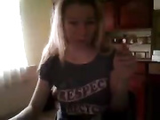 My cutie playing with my cock