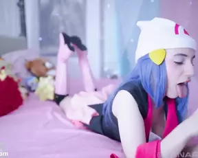 LANARAIN – DAWN FROM POKEMON GETS BRED BY ARCANINE