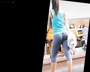 teen in leggings