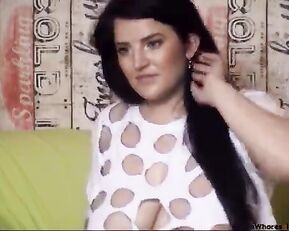 Serenityany removes bra in public