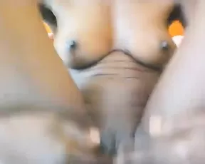 A blonde teen gets fucked in reversed cowgirl