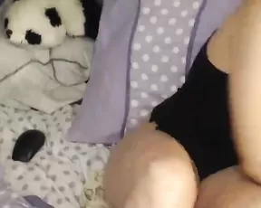 Lustful dude put her lovely brunette girlfriend to suck and fuck filmed a video