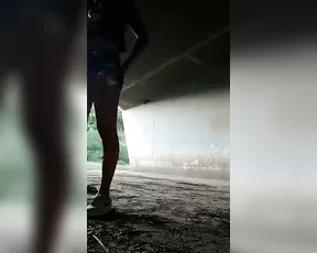 JadaKai out and about cam4 03/10/17
