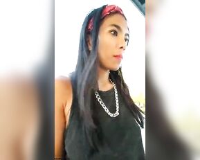 JadaKai out and about cam4 03/10/17