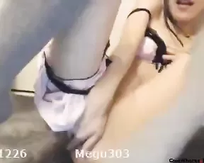 Megu303 cum show